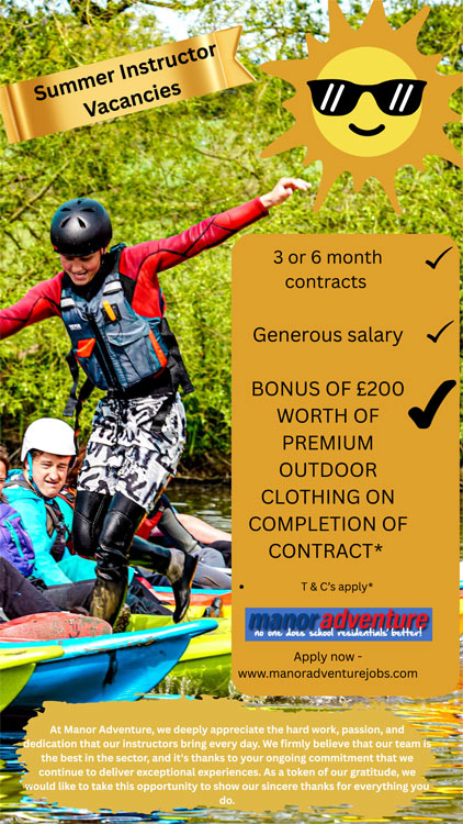 summer adventure job