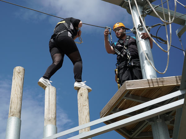 high ropes instructor